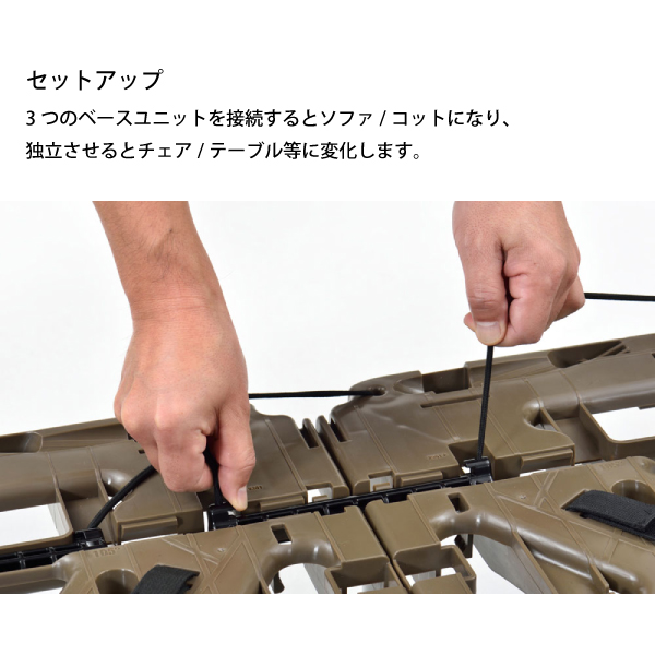 スノーピーク ラックソットマルチスターターセット アームレストプラス SET-220  キャンプ チェア アウトドア 新生活 | snow peak | 06