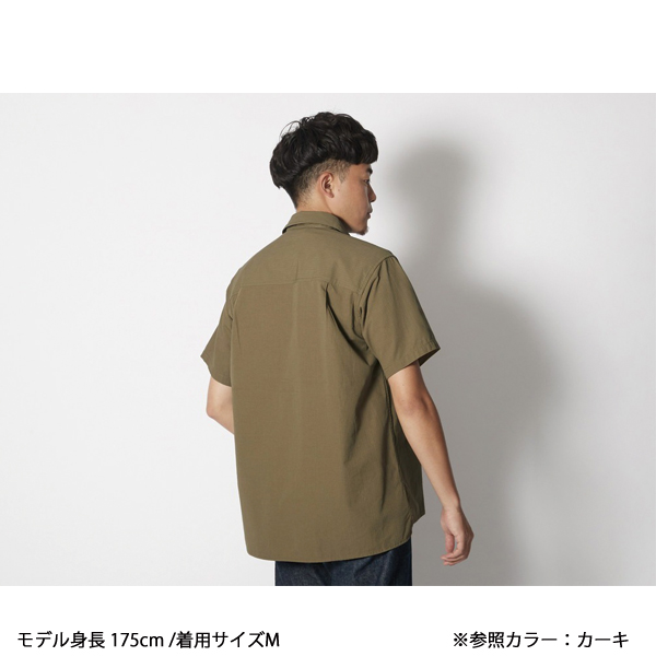 スノーピーク タキビライトリップストップショートスリーブシャツ SH-24SU101 アウトドア ウェア 吸水速乾_8