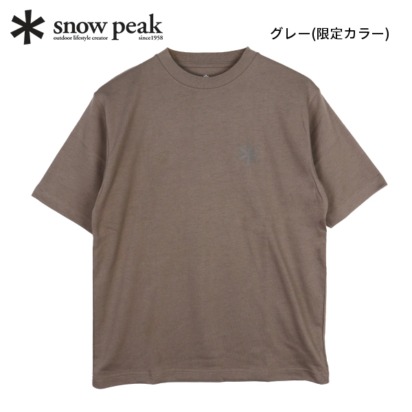 snow peak スノーピーク バックプリントロゴTシャツ SPE-TS