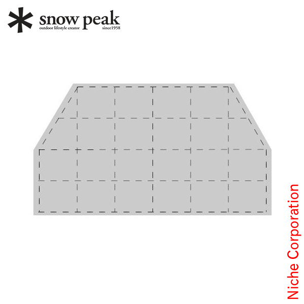 snow peak（スノーピーク） シェルター モーグ Pro.air インナーマット