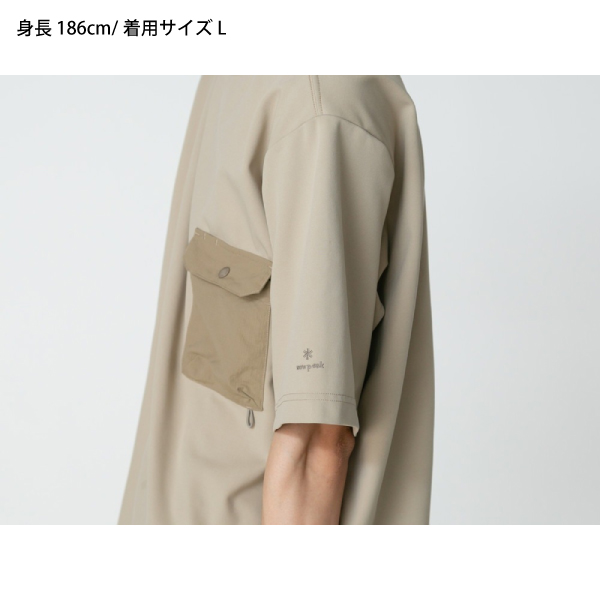 スノーピーク  インセクトシールド Tシャツ TS-25SU001 アウトドア ウェア トップス ユニセックス キャンプ用品 胸ポケット | snow peak | 12