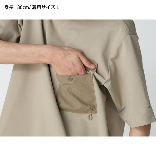 スノーピーク  インセクトシールド Tシャツ TS-25SU001 アウトドア ウェア トップス ユニセックス キャンプ用品 胸ポケット | snow peak | 11