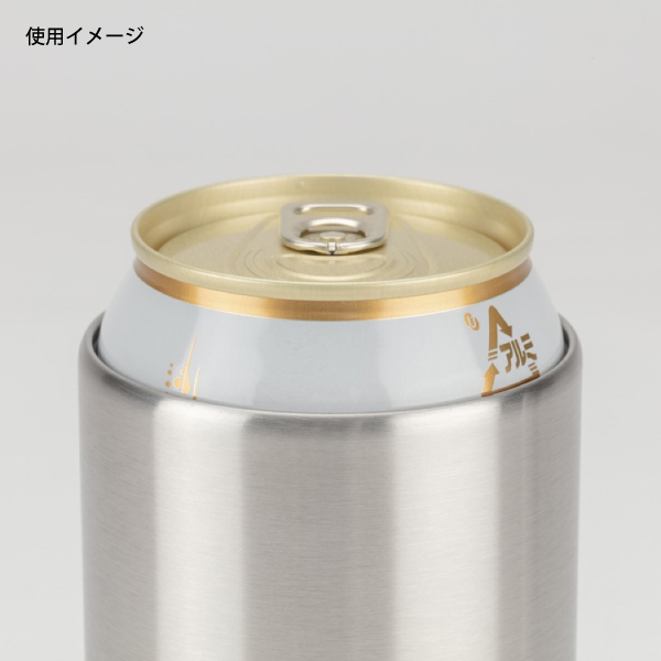 スノーピーク 缶クーラー350 TW-355 缶ホルダー アウトドア 保冷 キャンプ 缶クーラー 350 クーラー 缶 真空 二重構造 | snow peak | 04