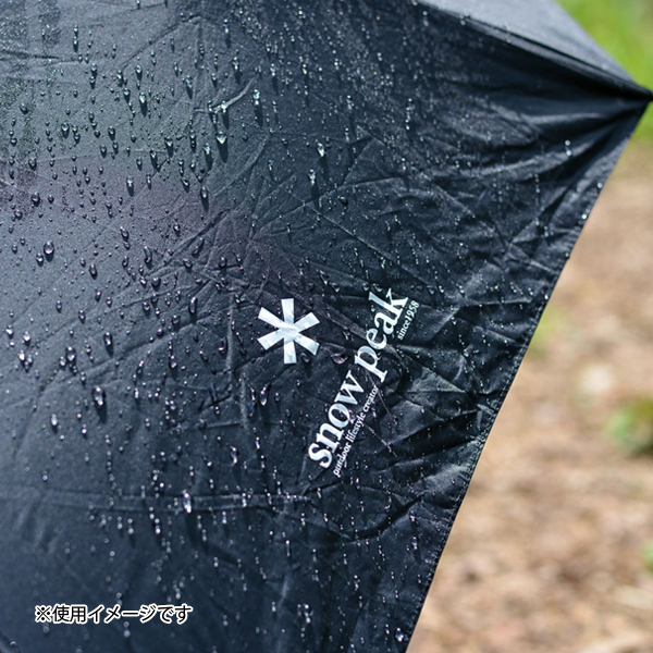 スノーピーク  アンブレラUL オンラインエディション UG-135-EC アウトドア 折り畳み傘 ブラック キャンプ用品 | snow peak | 13