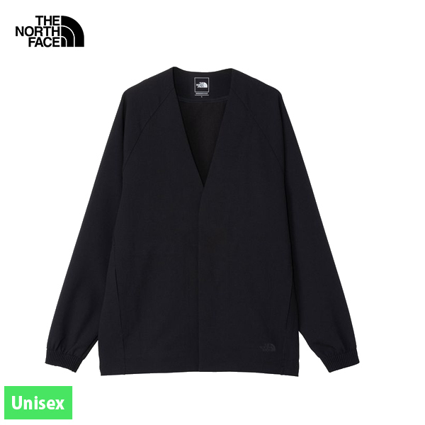 【新品未使用】ノースフェイス ブラック カーディガン L　NT12662 THE NORTH FACE（ザ ノースフェイス） トランクルカーディガン NT12662