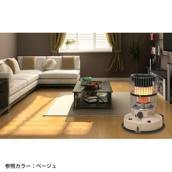 トヨトミ 対流形 ポータブル 石油ストーブ ダブルクリーン ブラック KR-47AB 暖房 灯油 石油 冬 | TOYOTOMI | 04