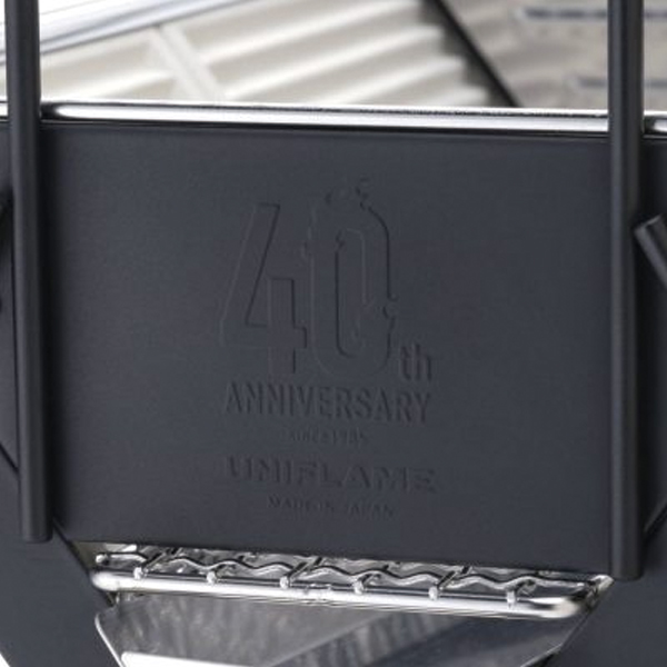 ユニフレーム  40周年記念ユニセラTG-III ブラック 614976 アウトドア キャンプ BBQ キャンプ用品 BBQコンロ 卓上グリル バーベキュー 黒 | UNIFLAME | 06