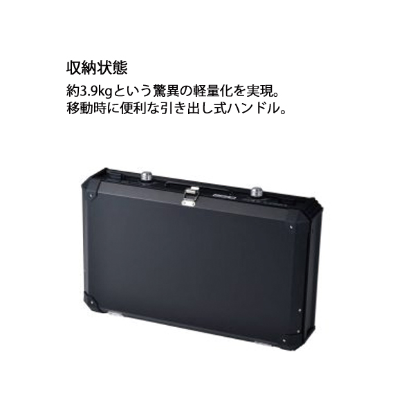 ユニフレーム ツインバーナー US-1900 ブラック LTD ＆ キッチンスタンド III ＆ キッチンtank 610350 611845 611715 ガスコンロ CB缶 アウトドア キャンプ | UNIFLAME | 02
