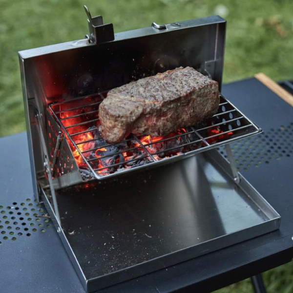 ホールアース ラップトップ グリル ミニ WE2KDF01-2 アウトドア キャンプ BBQ 焚き火 バーベキューコンロ 折りたたみ ソログリル コンパクト | WHOLE EARTH | 03