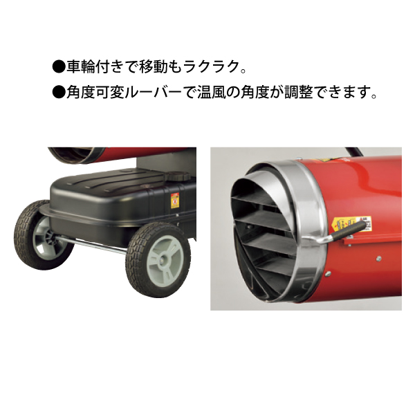 ワキタ 業務用ヒーター MEIHO パワーヒーター 熱風式 20kW MPH20N 熱風