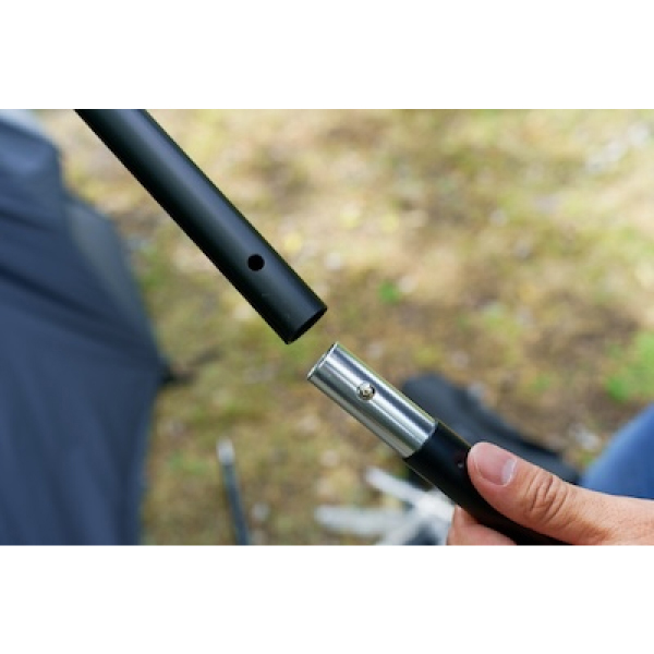 ゼンキャンプス 2分割式テント用ポール(直径22mm 長さ127cm) 2本セット