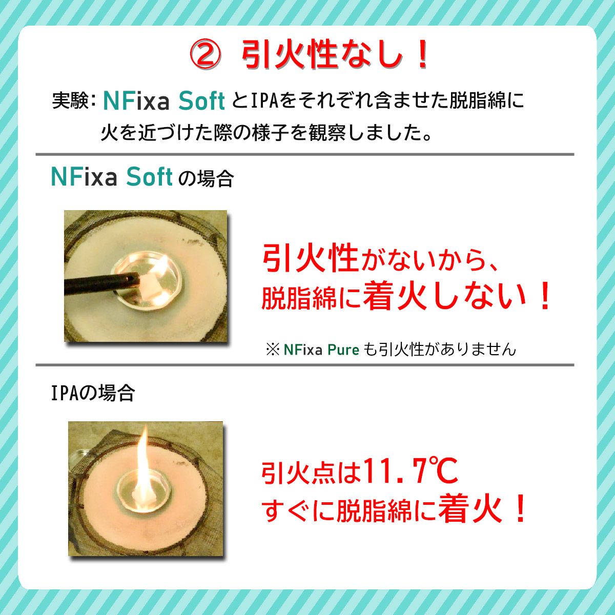 引火性なし
