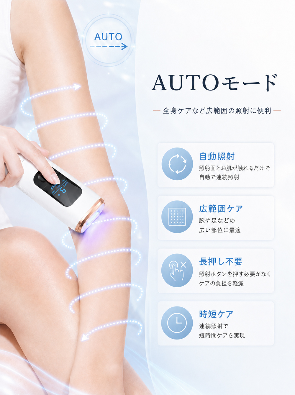 【新品未開封】sarisi 家庭用脱毛器 冷感機能搭載 新モデル 美肌 VIO可 Sarlisi 脱毛器 冷感脱毛器 冷却脱毛器 光美容器 新型 脱毛機 サーリシ
