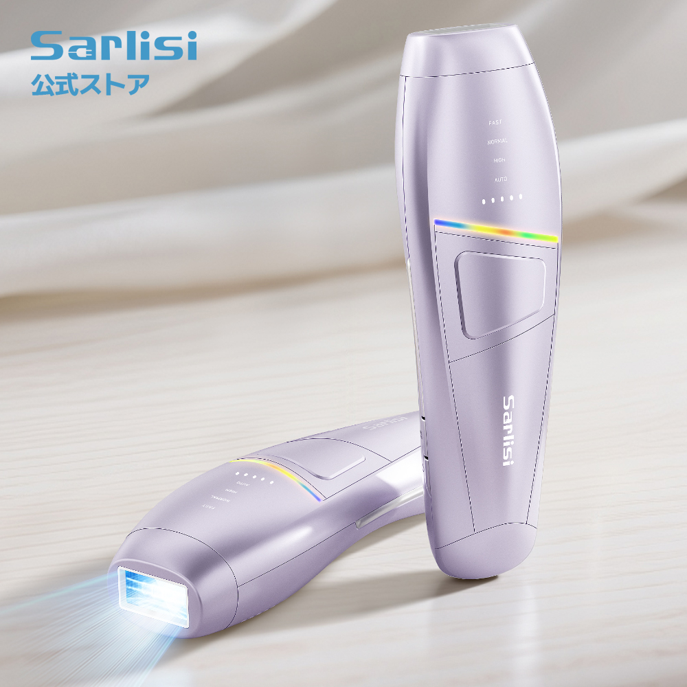Sarlisi 脱毛器 光美容器 ムダ毛処理 VIO対応 フラッシュ 脱毛 美顔器