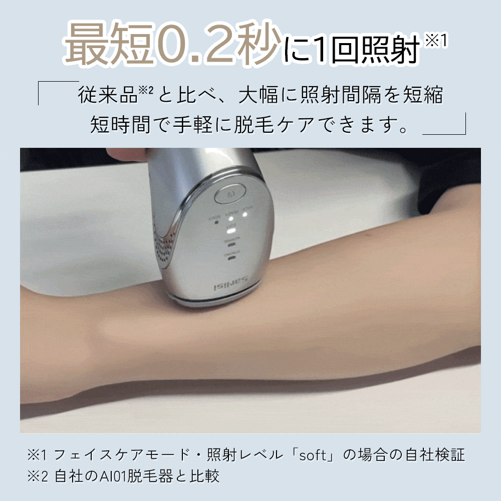 脱毛器 冷風式脱毛器 除毛 IPL VIO対応 ボディ フェイス スピード照射 美顔 家庭用 全身用 男女兼用 ヒゲ 関連画像5