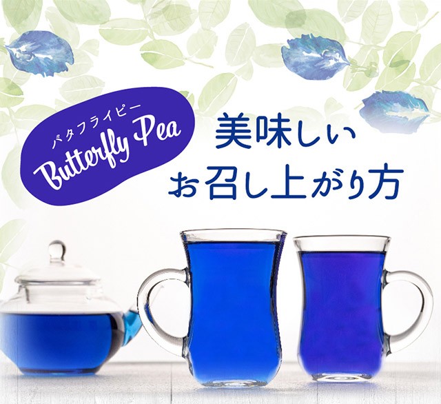 687円 最安値に挑戦 バタフライピー 200ｇ Butterfly Pea 青いお茶 ノンカフェイン 無着色 無香料 02 NICHIGA ニチガ