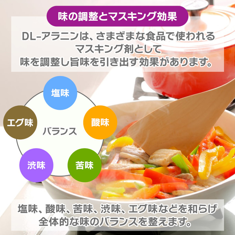 NICHIGA（ニチガ） DL-アラニン（国内製造）250g食品添加物 DL