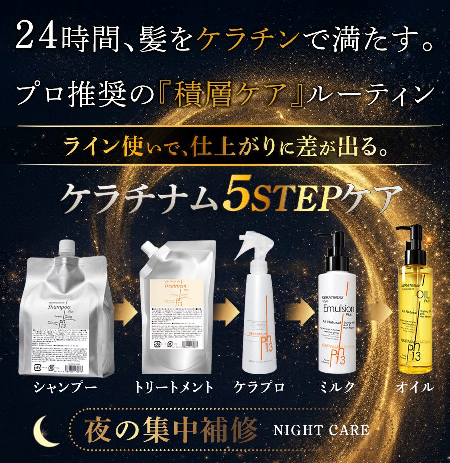 KERATINUM13 ケラチナムサーティーン プロ 詰め替え用1000ml ヘアケア