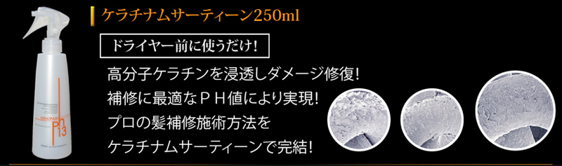 ケラチン トリートメント ケラチナムサーティーン