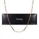 TOMA6M（ピンクゴールド）管理医療機器認証 磁気ネックレス