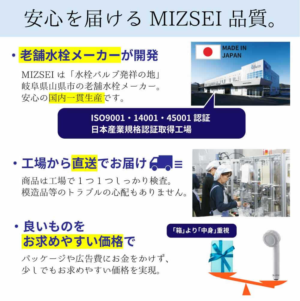 水生活製作所 シャワーヘッド マイクロナノバブル 塩素除去 大容量