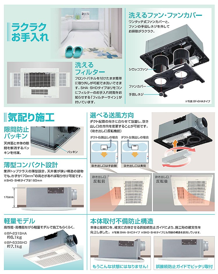 人気No.1/本体 高須産業 浴室換気乾燥暖房機 1室換気 セラミック