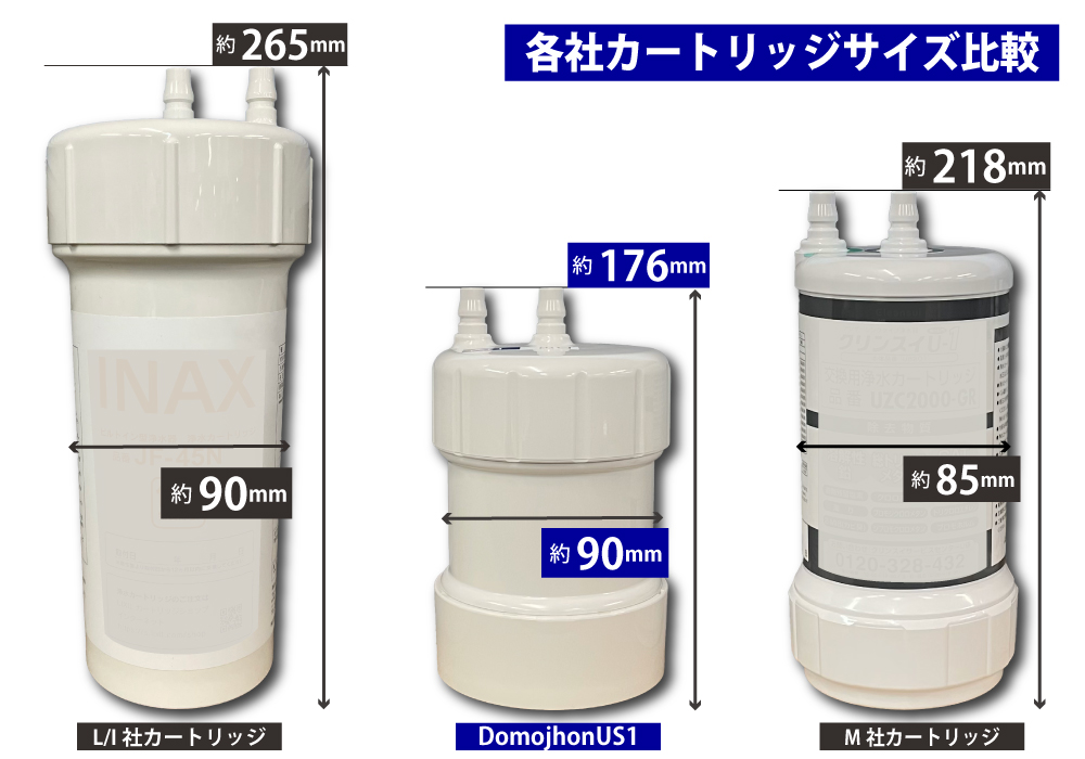 INAX / LIXIL 対応 浄水器カートリッジ 日本製 LIXIL 【2年交換】INAX (イナックス) / (リクシル)浄水器対応