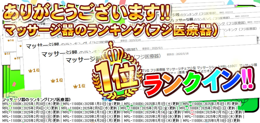 ランキング入りしました