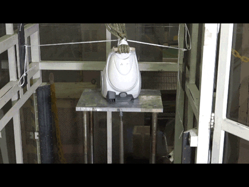 掃除機 紙パック式 吸引力 最強クラス TC-FRX1の約50,000回のハンドル耐久試験！（TC-FRX1）