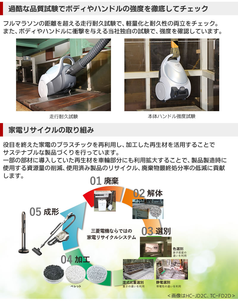 【ほぼ新品】三菱 Be-K TC-FD2E-N 掃除機 箱あり 喫煙なし 三菱電機 Be-K TC-FD2E-N [ホワイトゴールド] 価格比較 - 価格.com