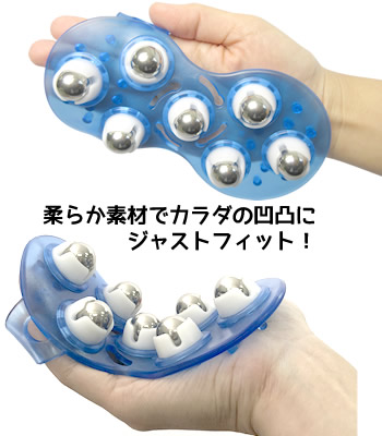 ツボ押しグッズ　ツボ押しローラー　かっさ　カッサローラー　プレートの代用として　マッサージ　頭皮ケア　スカルプケア 　ツボ王　リフレッシュローラー | ブランド登録なし | 04