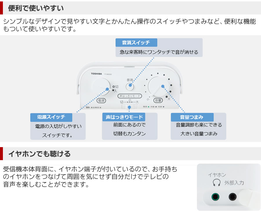 便利で使いやすい
