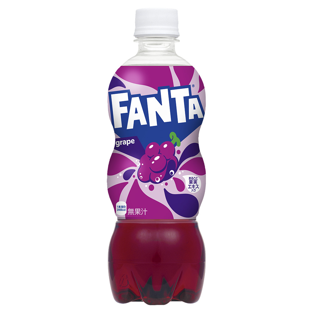 ファンタ グレープ 500ml PET 24本 : ニコショップ Yahoo!店 - 通販