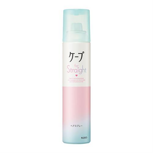 花王 ケープ フォーストレート 無香料 140g ヘアスプレー ストレートヘア用 スタイリング 湿気対策 前髪キープ ヘアセット用　爆買