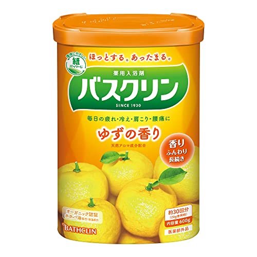 バスクリン ゆずの香り 600g 入浴剤