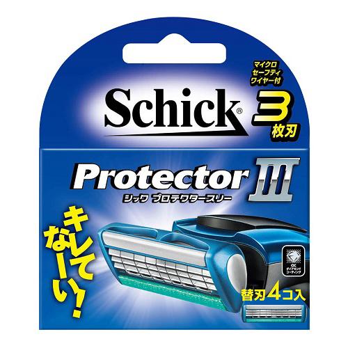 シック プロテクタースリー 替刃 4コ入 4個セット
