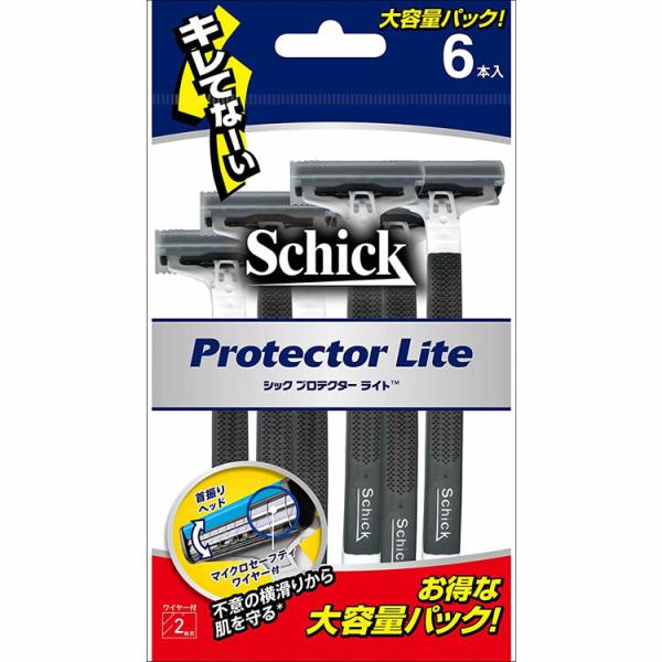 シック プロテクターライト 6本入 シックジャパン シック シェービング スキンケア ２個セット