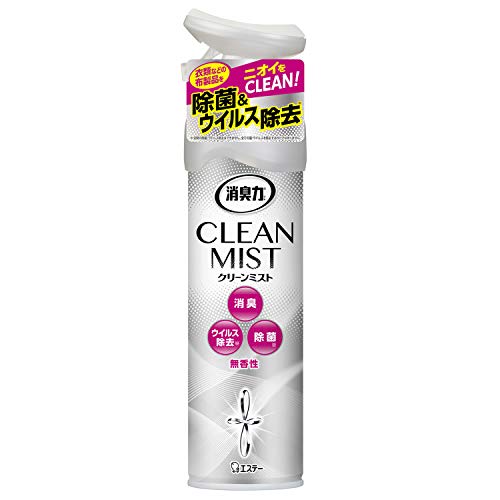 エステー 消臭力 クリーンミスト 無香性 280ml 消臭スプレー ２個セット