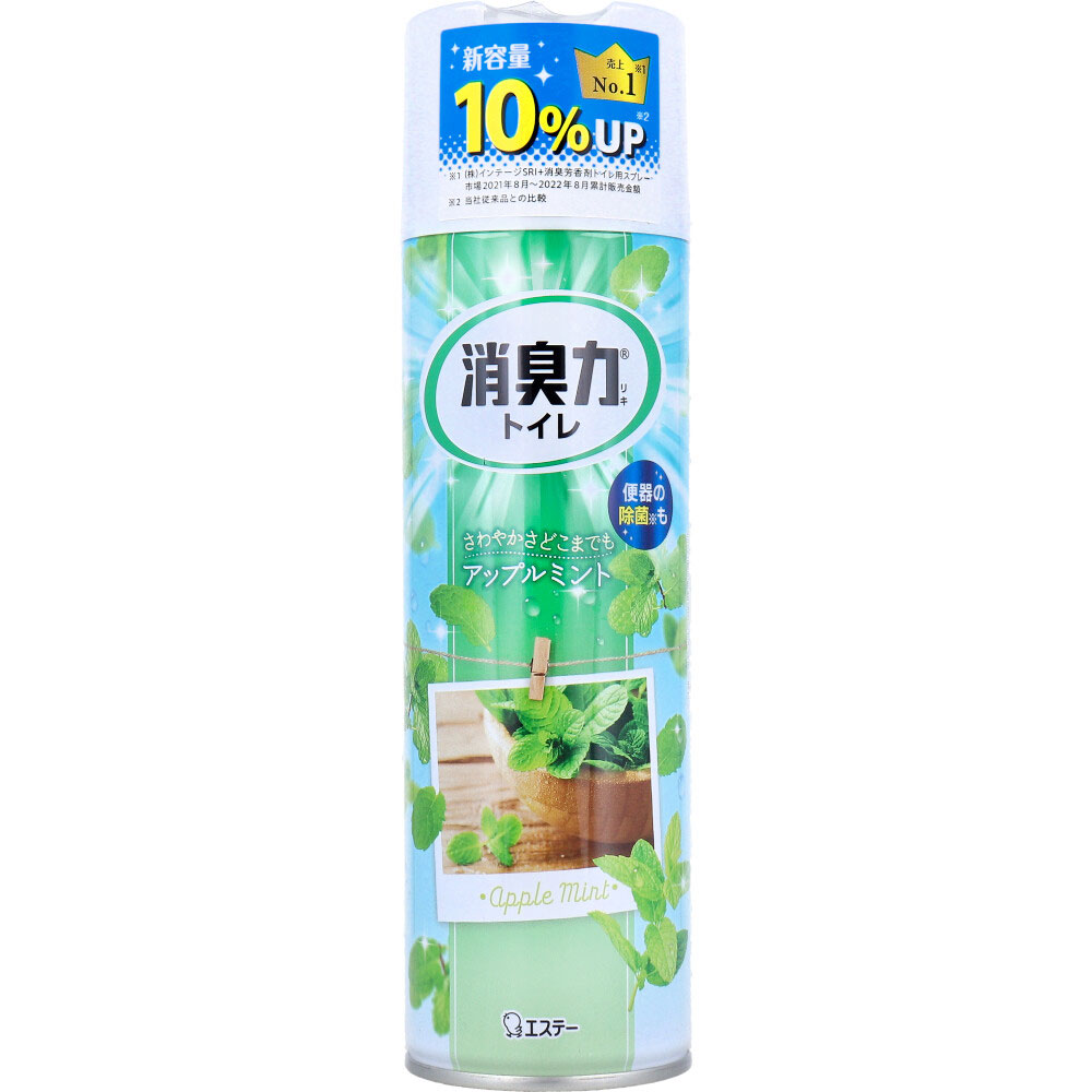 エステー トイレの消臭力スプレー アップルミント 365ml