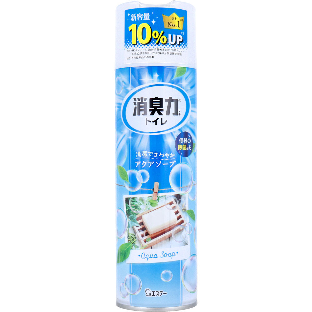 エステー トイレの消臭力スプレー アクアソープ 365ml ２個セット