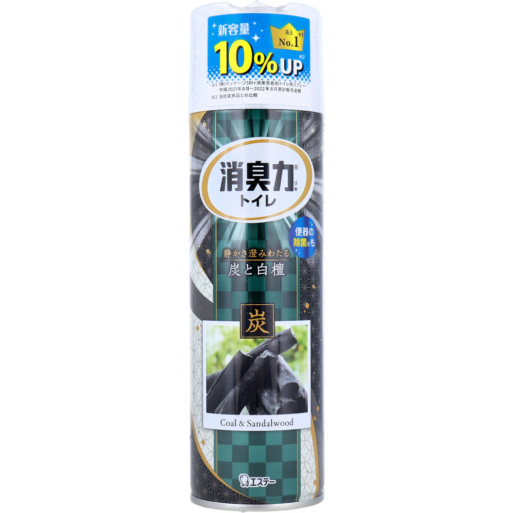 エステー トイレの消臭力スプレー 炭と白檀 365ml 3個セット