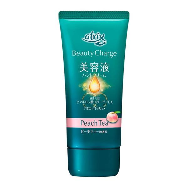 KAO アトリックス ビューティーチャージ ピーチティーの香り 80g ハンドクリーム ジェル ハンドケア スキンケア 4個セット