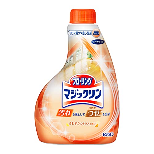 花王 フローリングマジックリン フロア用掃除道具 つや出しスプレー 付替用 400ml 3個セット