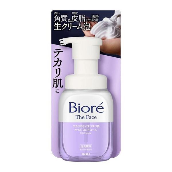 KAO ビオレ ザ・フェイス 泡洗顔料 オイルコントロール 本体 200mL クレンジング 洗顔料 フェイスケア スキンケア ２個セット