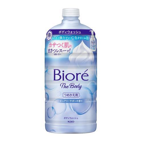 KAO ビオレ ザ ボディ 泡タイプ ピュアリーサボン 詰替 780mL ボディソープ詰替え用 バス ボディケア スキンケア 3個セット