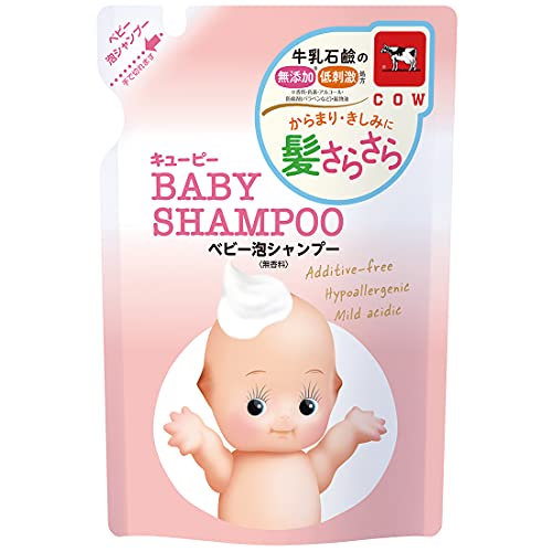 牛乳石鹸共進社 キューピー ベビーシャンプー 泡タイプ 詰め替え 300ml 4個セット