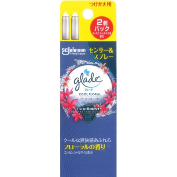 グレード 消臭センサー＆スプレー クールフローラル つけかえ用 18mL×2個入 3個セット