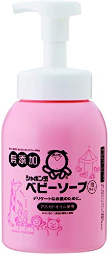シャボン玉石けん ベビーソープ 泡タイプ 本体 450ml 4個セット