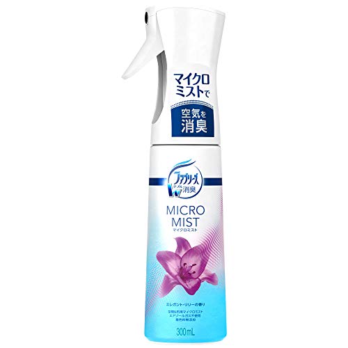 P&amp;G ファブリーズ マイクロミスト 空間用消臭スプレー エレガント・リリーの香り 本体 300mL