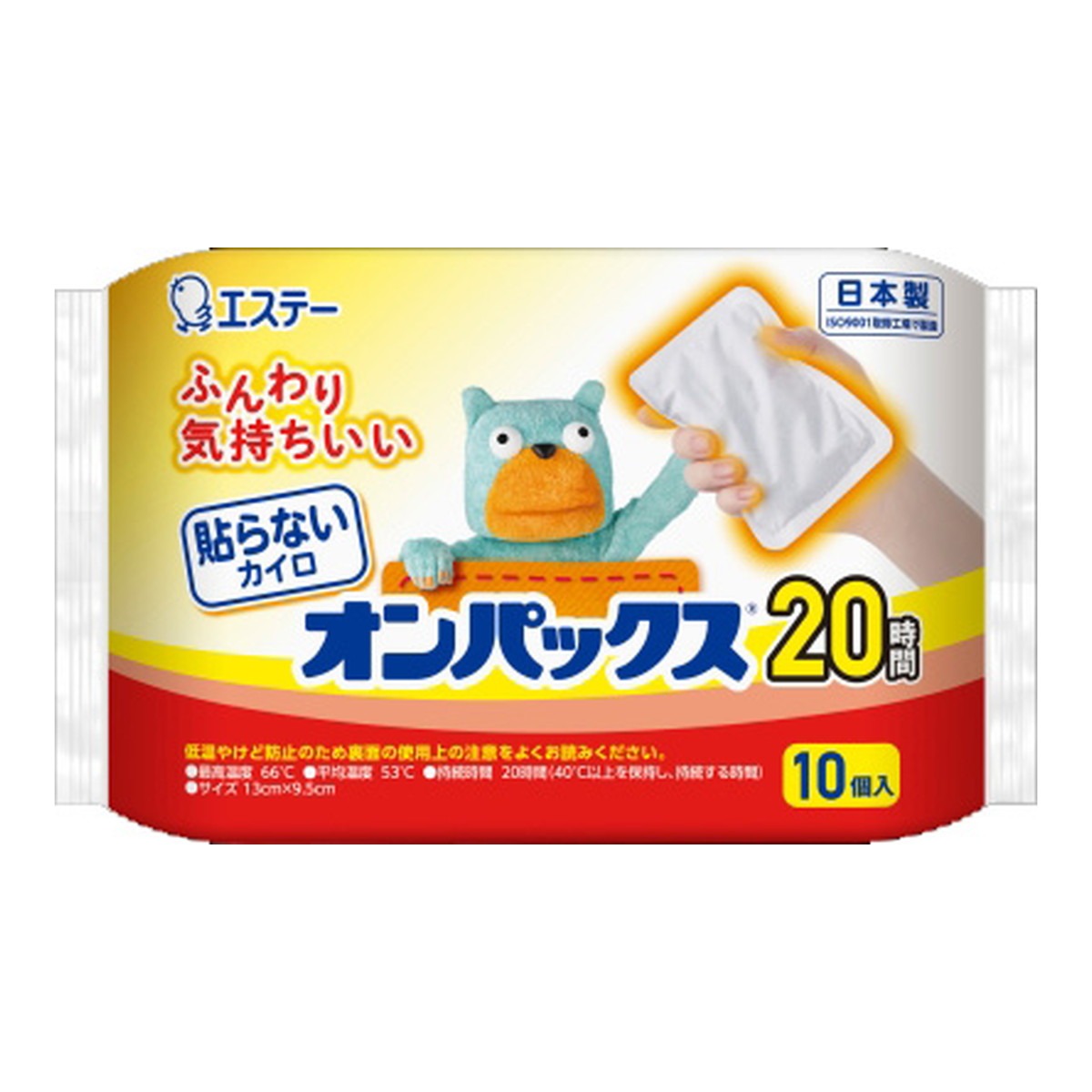 貼らないオンパックス カイロ レギュラー 10個入 3個セット
